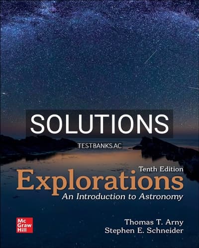 Solutions for Explorations 10th Edition by Arny cover