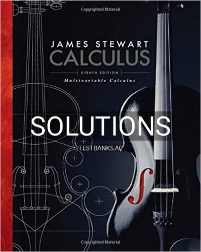 Solutions for Multivariable Calculus 8th Edition by Stewart cover