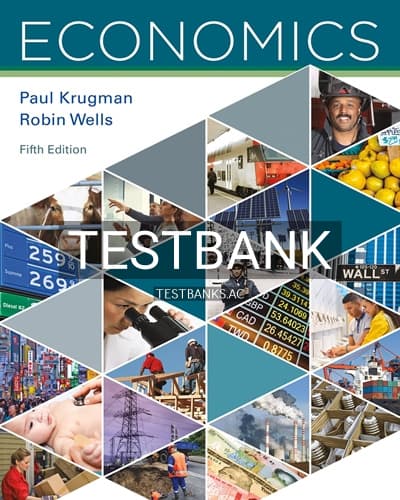 Test Bank for Economics 5th Edition by Krugman cover