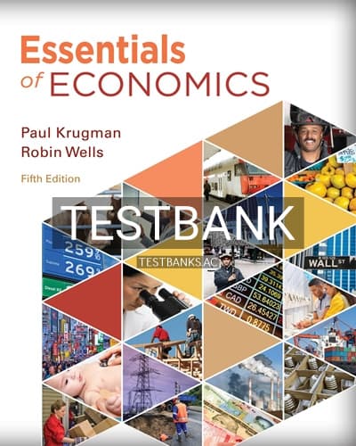 Test Bank for Essentials of Economics 5th Edition by Krugman cover