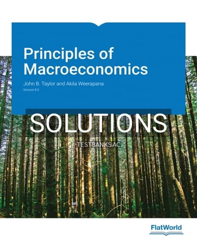 Solutions for Principles of Macroeconomics Version 8 0 8th Edition by Taylor cover