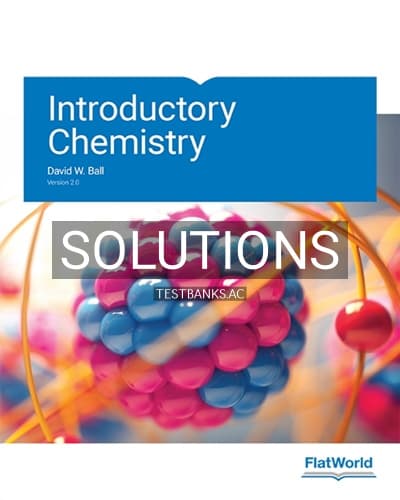 Solutions for Introductory Chemistry Version 2 0 2nd Edition by Ball cover
