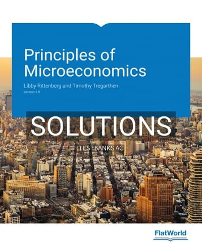 Solutions for Principles of Microeconomics Version 3 0 3rd Edition by Rittenberg cover