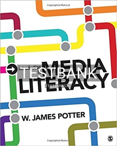 Test Bank for Introduction to Media Literacy 1st Edition by Potter cover