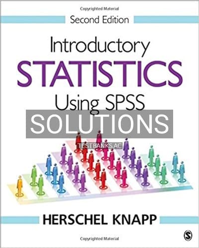 Solutions for Introductory Statistics Using SPSS 2nd Edition by Knapp cover