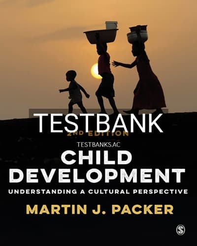 Test Bank for Child Development 2nd Edition by Packer cover