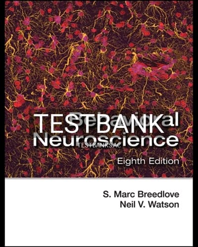 Test Bank for Behavioral Neuroscience 8th Edition by Breedlove cover