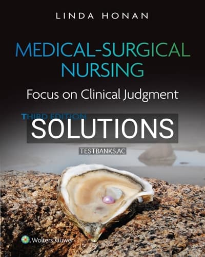 Solutions for Medical-Surgical Nursing 3rd Edition by Honan cover
