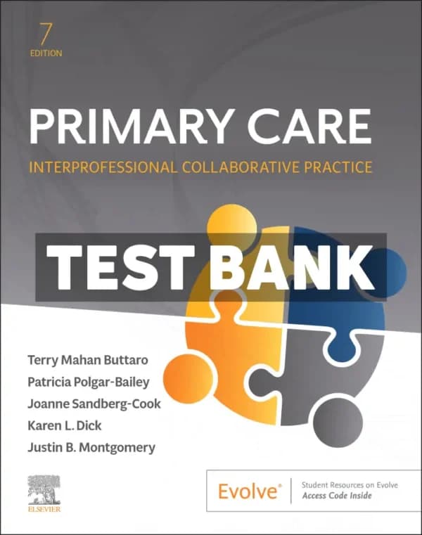 Primary Care 7th Edition Buttaro Test Bank cover